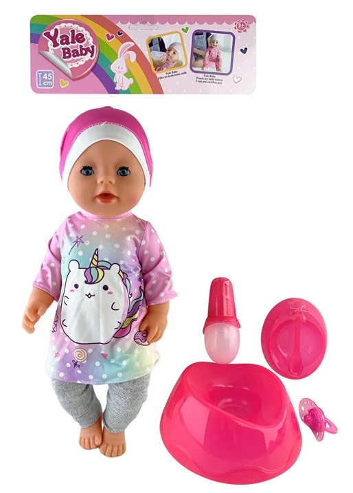 Пупс 45см с аксесс. в/п - фото 1