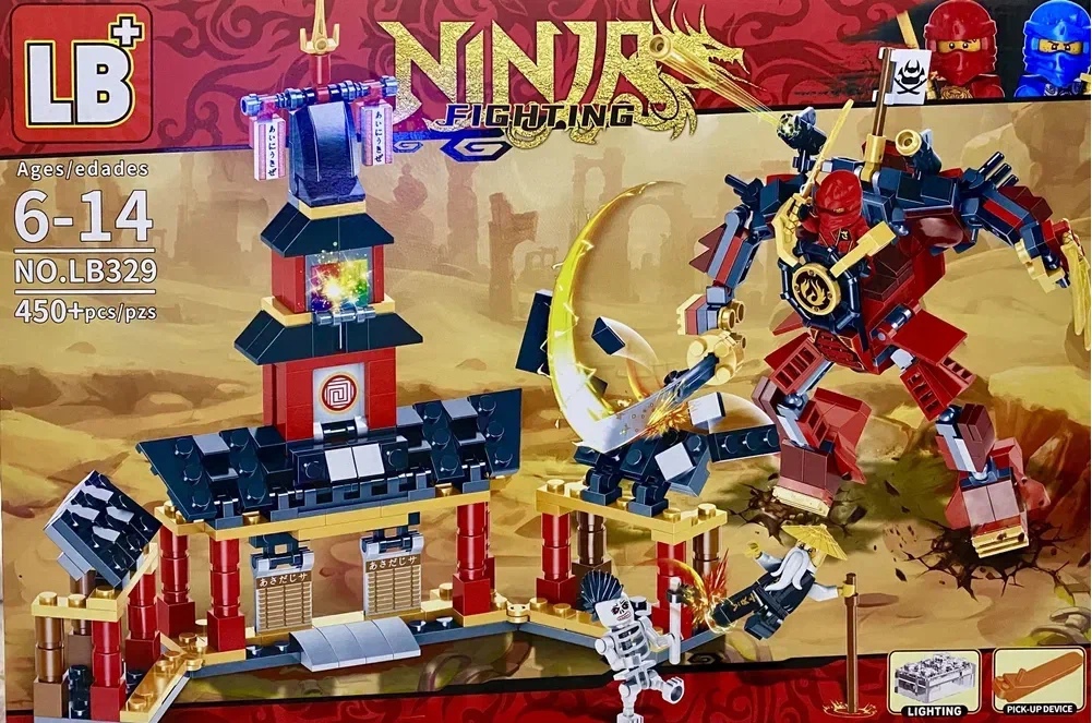 Конструктор Ниндзя Робот 450 дет. 1402.LB329 - фото 1