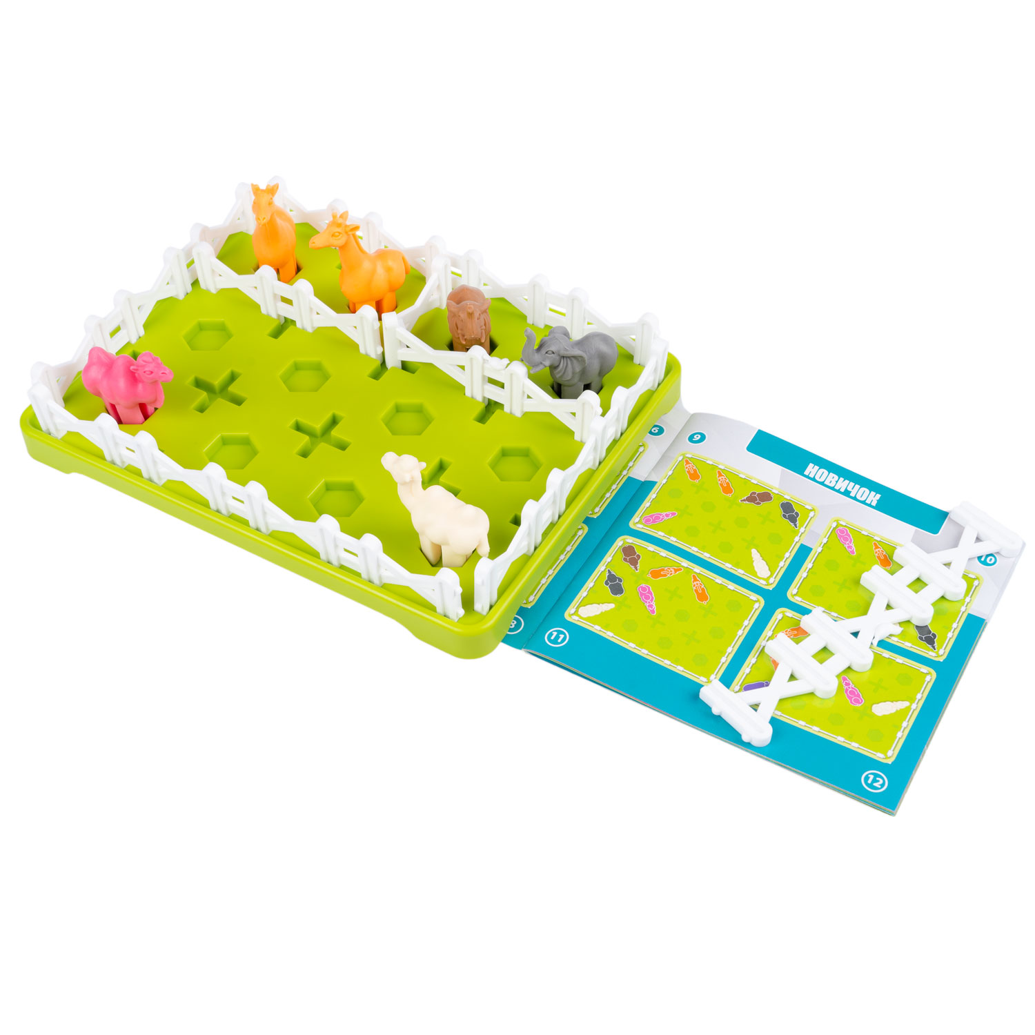 Настольная игра Моя первый умный зоопарк Bondibon - миниатюра 2