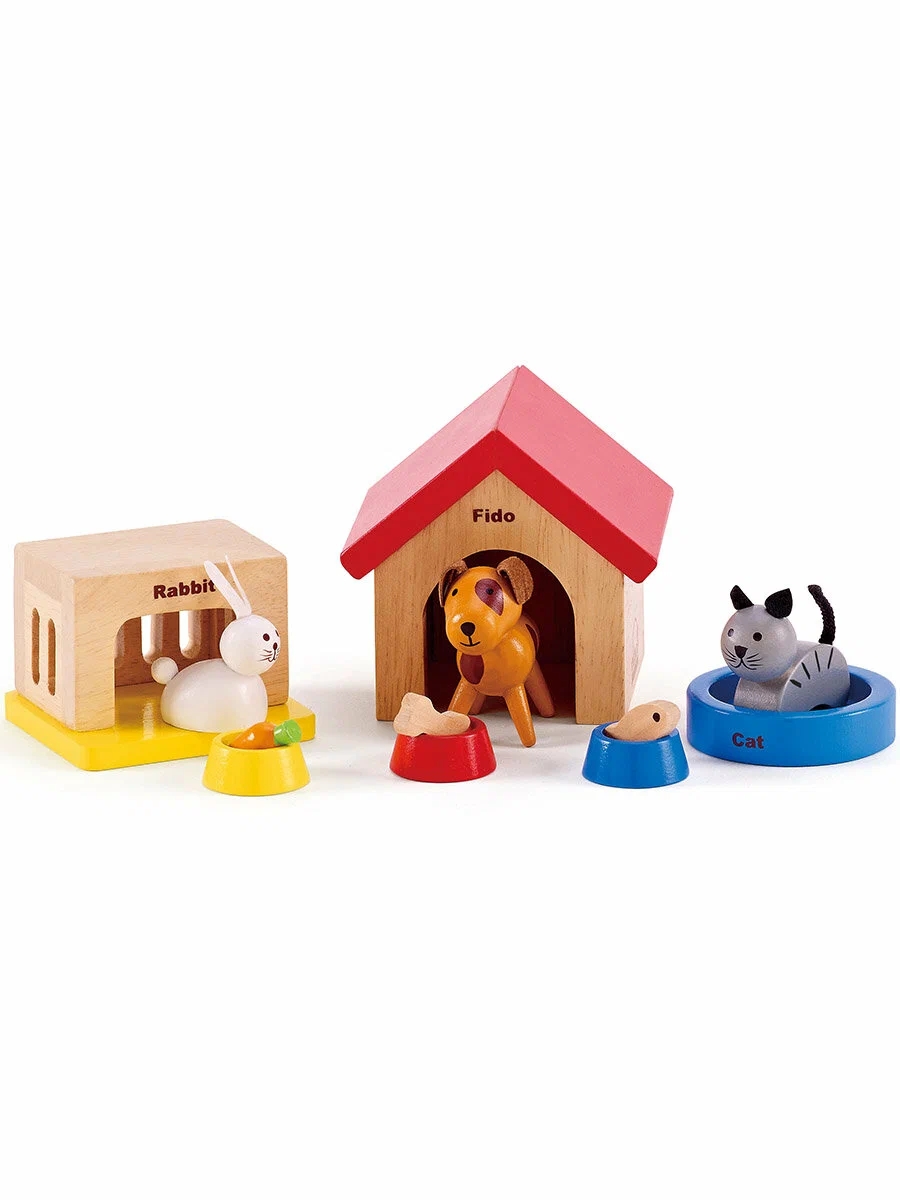 Животные набор Домашние Hape - миниатюра 2