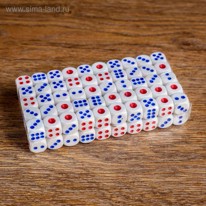 Кости игральные 1,2*1,2 - фото 1