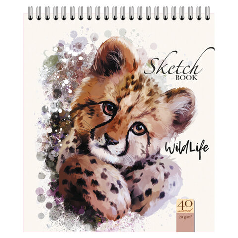 Скетчбук бел. бум. 120г/м2 170*195мм 60л. Мрамор BRAUBERG - миниатюра 2