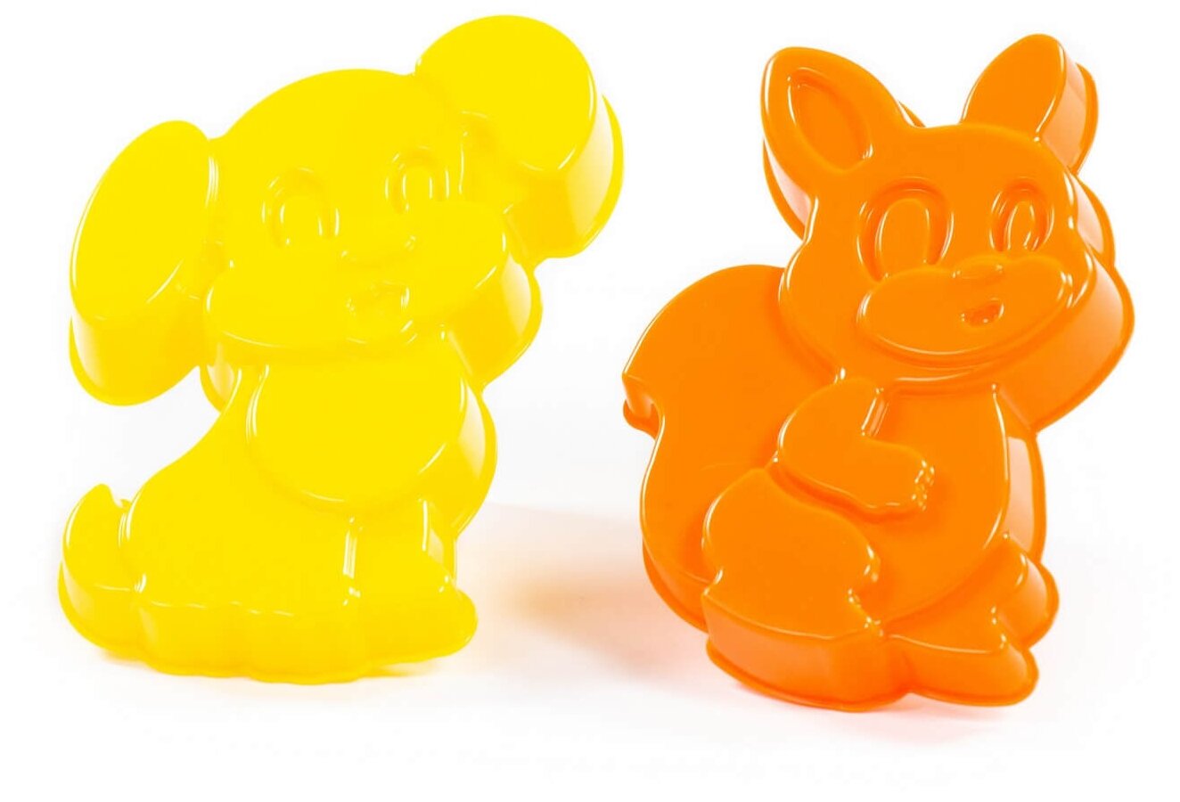 Формочки (белочка + песик) Полесье - фото 1