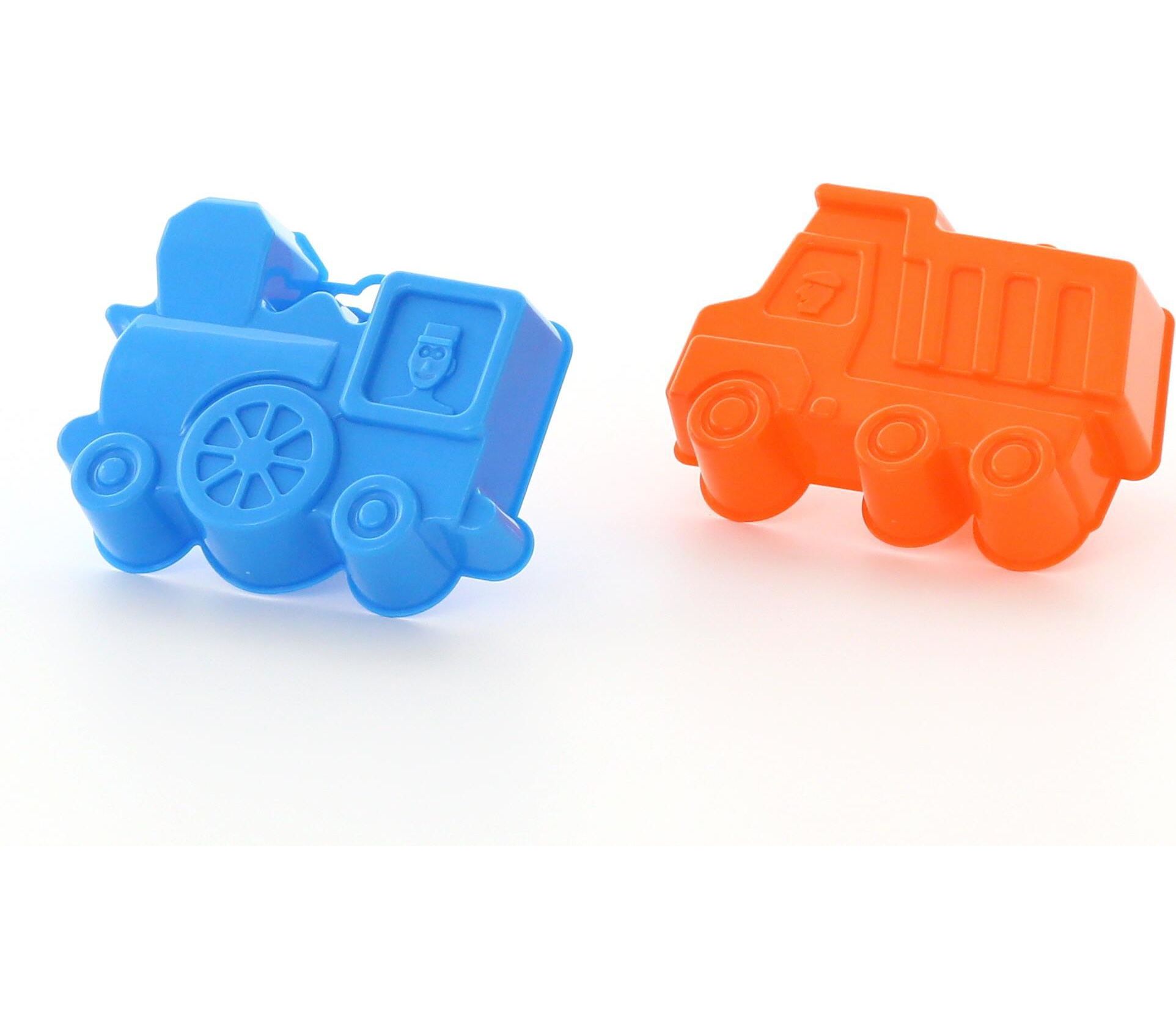 Формочки (самосвал + паровоз) - фото 1