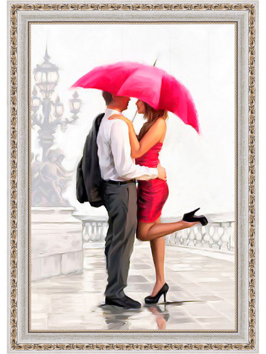 Картина стразами 50*40 Это любовь - фото 1