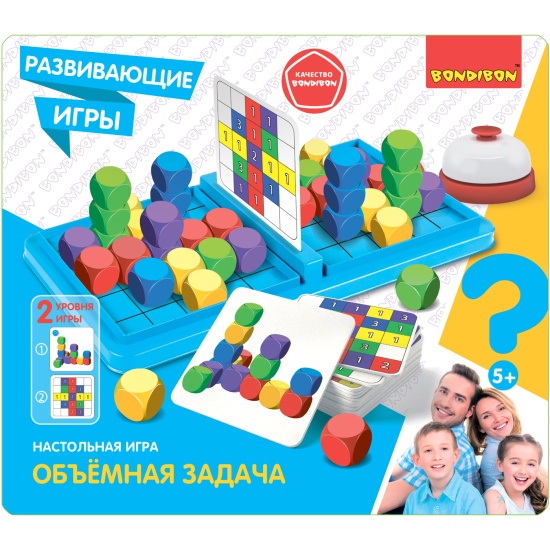 Настольная игра Объемная задача Bondibon - фото 1