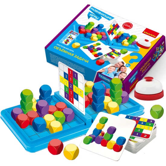 Настольная игра Объемная задача Bondibon - миниатюра 2