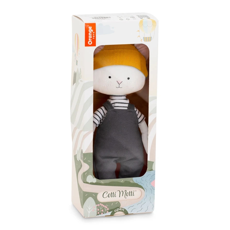 Мягкая игрушка Котенок Патрик 30см в комбинезоне - миниатюра 2