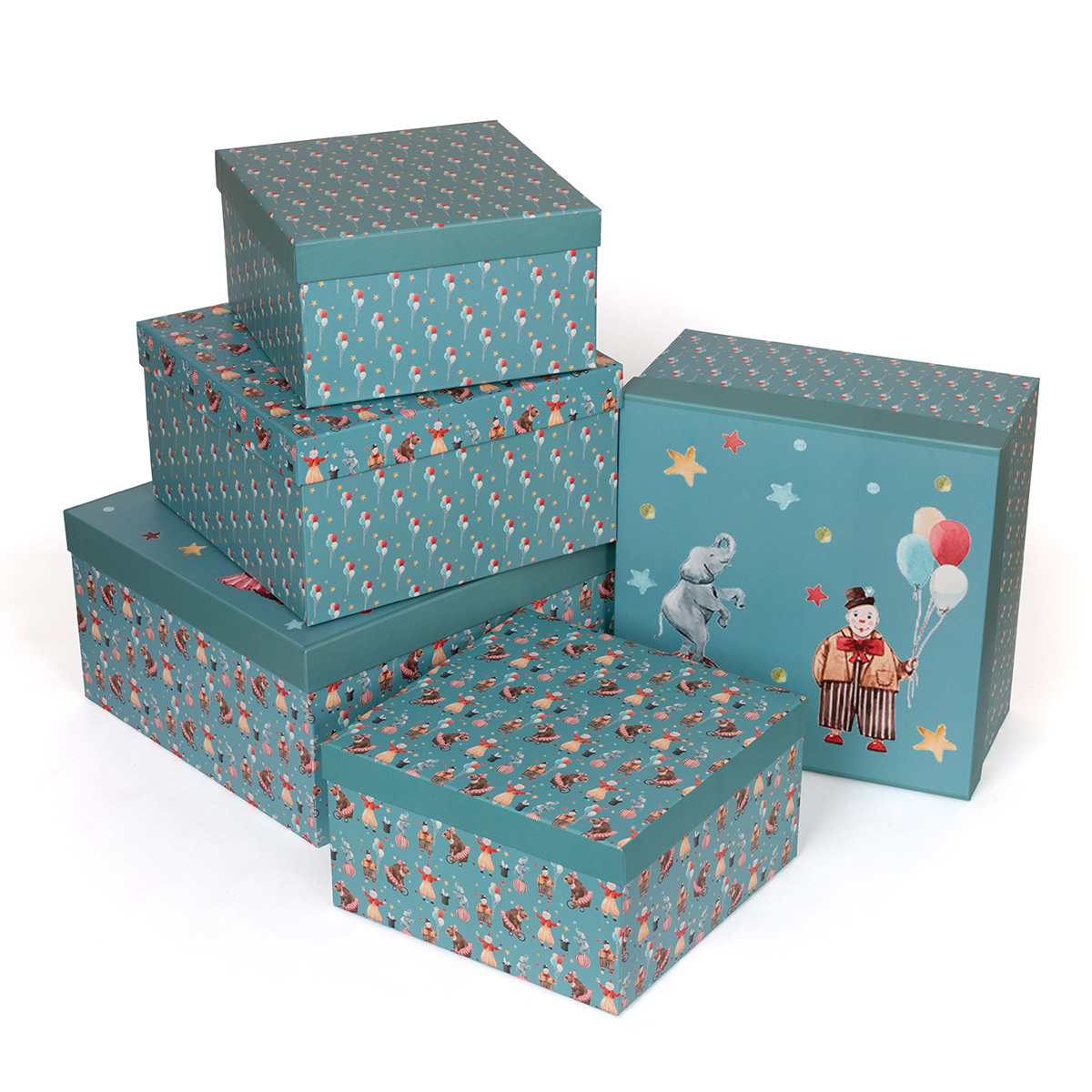 Коробка подар. Праздник 22 х 22 х 12 Stilerra - фото 1