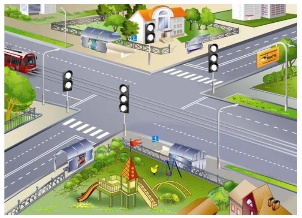 Настольная игра с наклейками Я и дорога - миниатюра 3