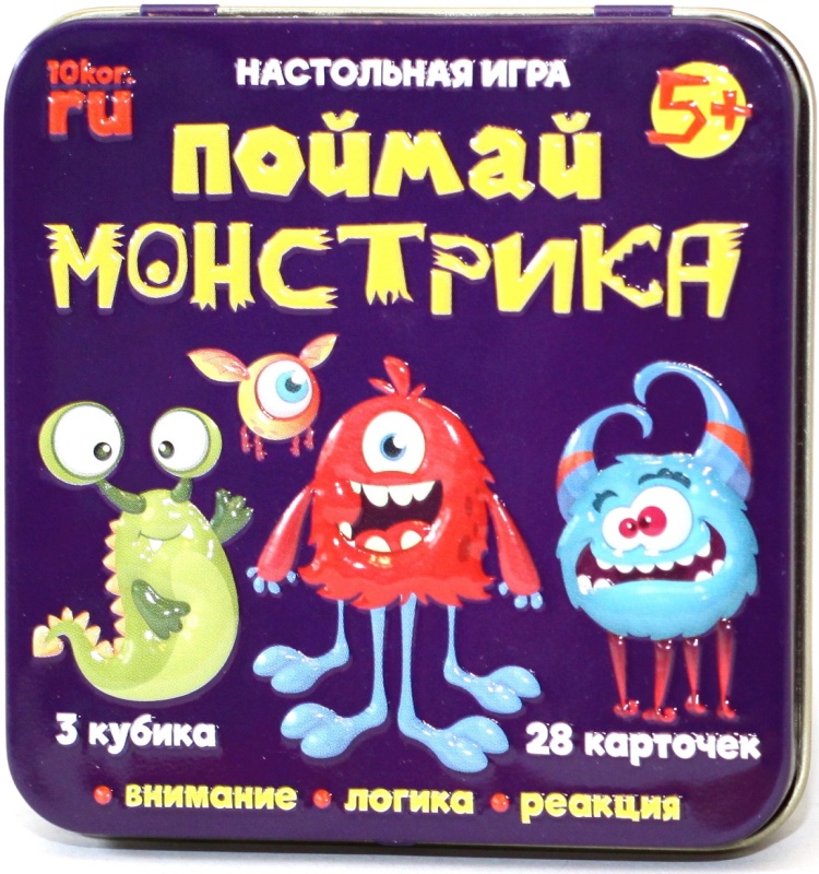 Настольная игра деревянная Поймай монстрика ДК - миниатюра 3