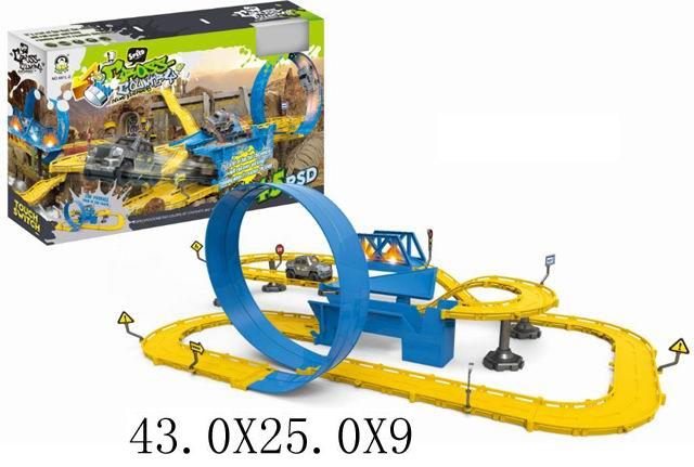 Трек на бат. 48дет. (свет,звук) 661L-2 - фото 1