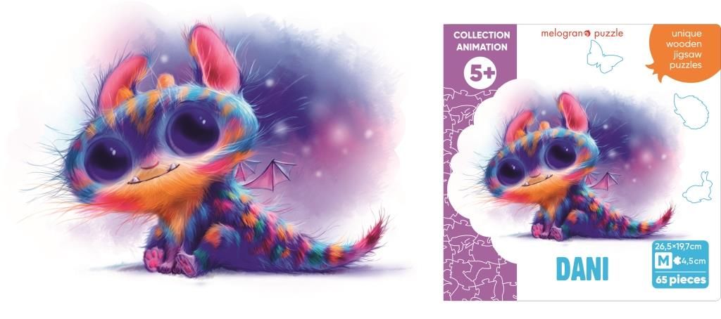 Пазл деревянный Дэни 65 дет. Collection Animation - фото 1