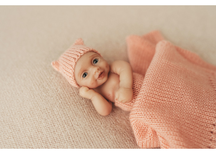 Пупс Magic Baby розовый №3 12см - миниатюра 2