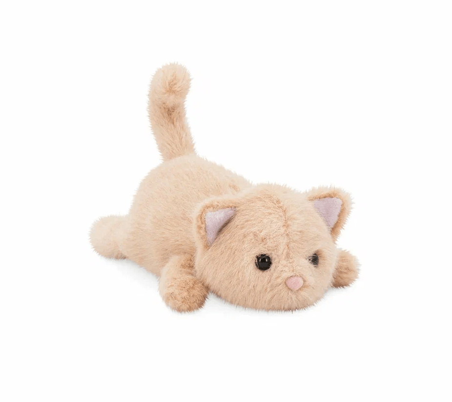 Мягкая игрушка Котенок в сумке беж. Orange - миниатюра 3