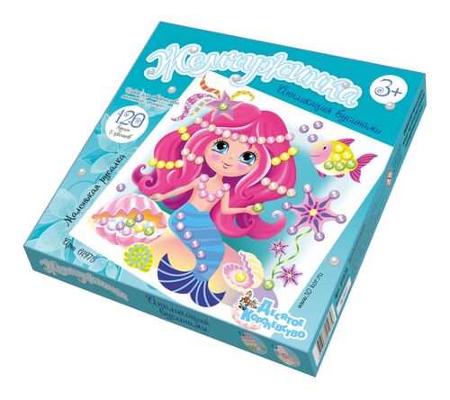 Аппликация бусинами Маленькая русалка ДК - фото 1