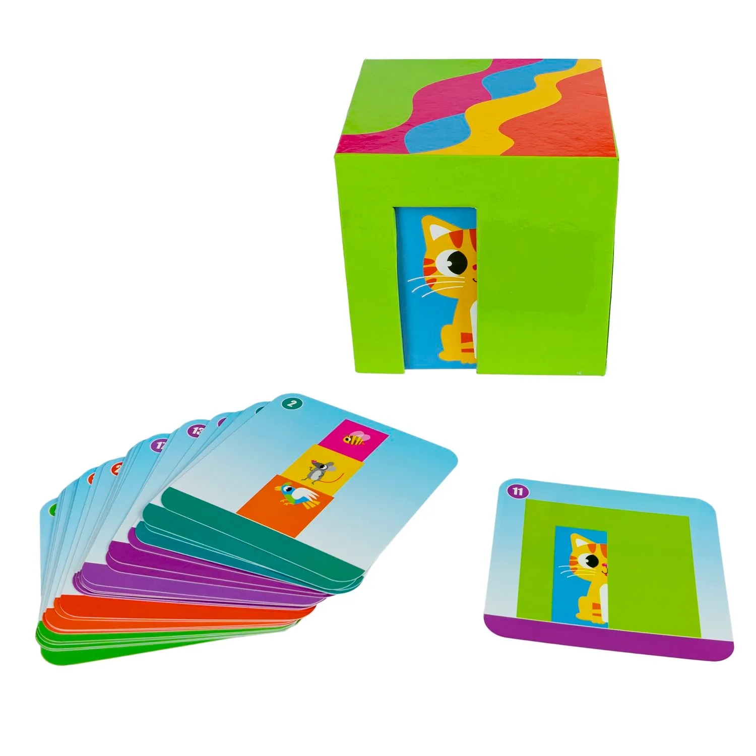 Настольная игра Интеллектуальные кубики Bondibon - миниатюра 2