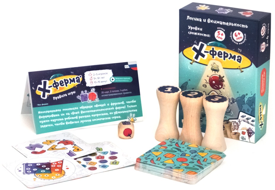 Настольная игра Х-Ферма Банда Умников - миниатюра 2