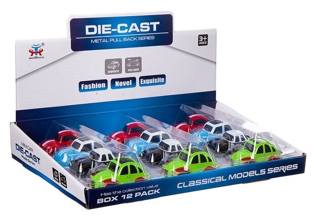 Машина металл инерц. в ассорт. (12) - фото 1