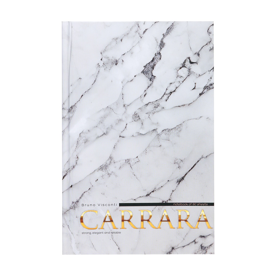 Блокнот А5 80л Carrara Bruno Visconti - фото 1