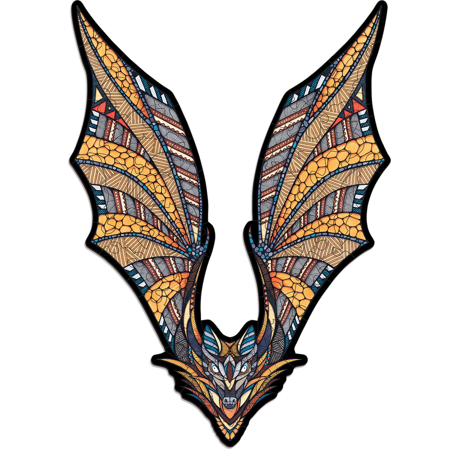 Пазл деревянный Летучая мышь 250 дет. EWA - фото 1