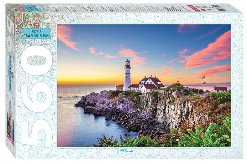 Пазл 560 США Маяк в Портленде - фото 1