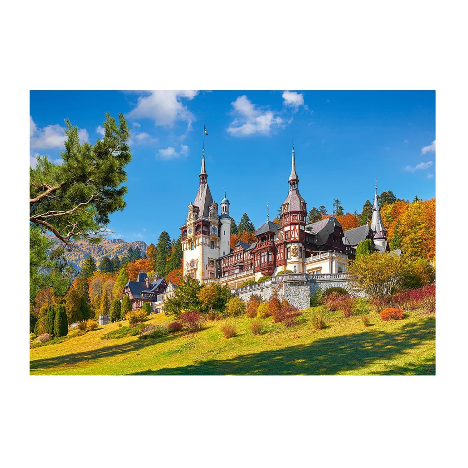 Пазл 500 Замок Пелеш Румыния - миниатюра 2