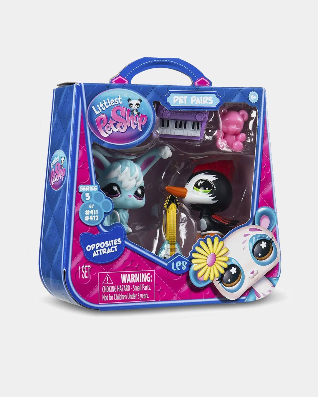 Набор мини - животных Пара друзей Дятел и кролик Littlest Pet Shop - фото 1