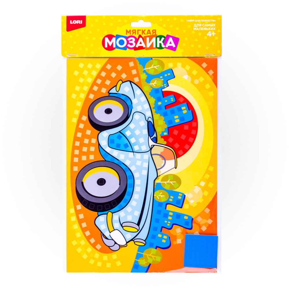 Аппликация мягкая Машинка - фото 1