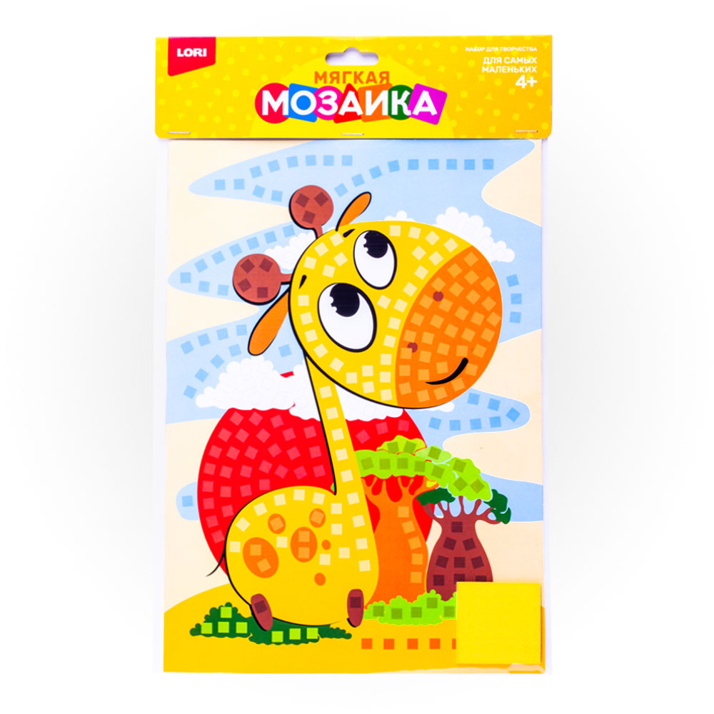 Аппликация мягкая Жираф - фото 1