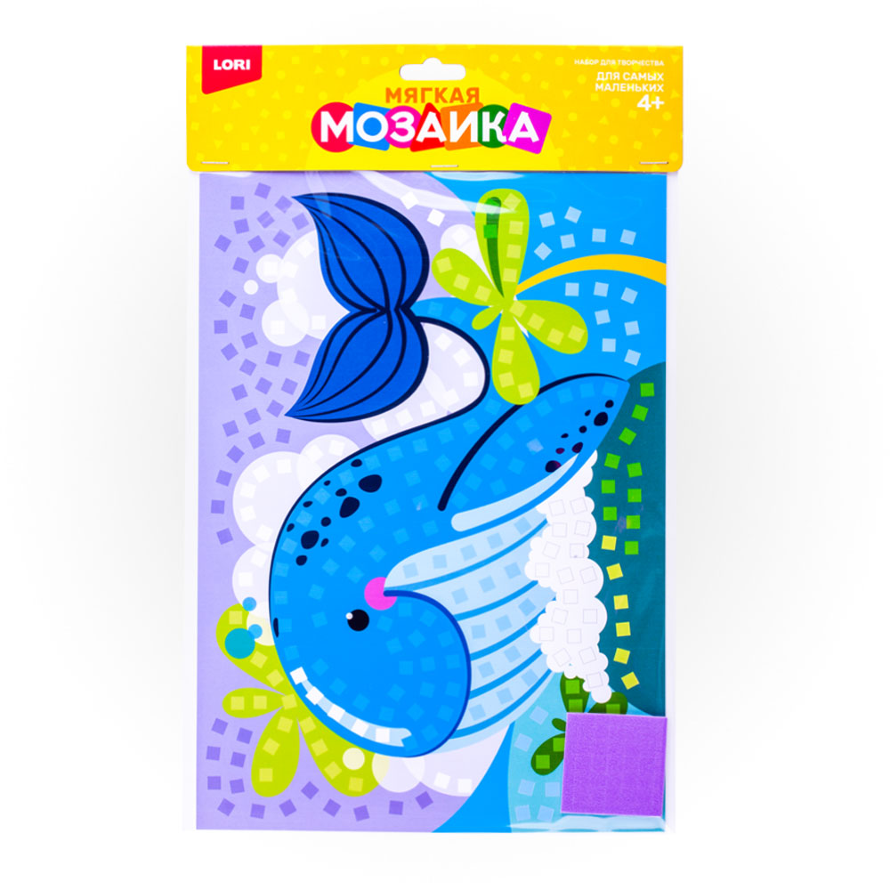 Аппликация мягкая Кит - фото 1