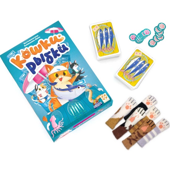 Настольная игра Кошки рыбки - миниатюра 3