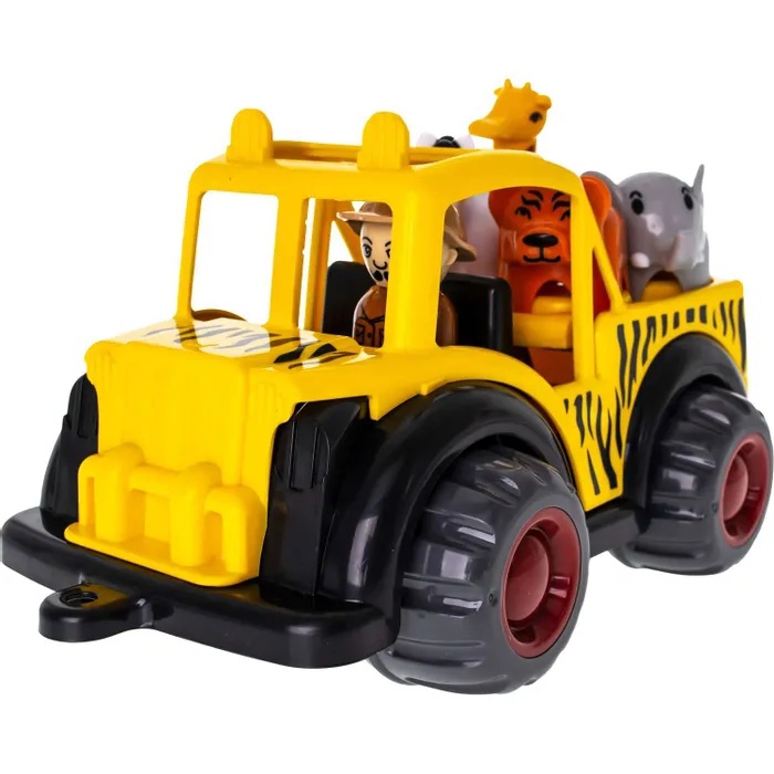 Машина Пикап Сафари 5 фигурок Mighty VikingToys - фото 1