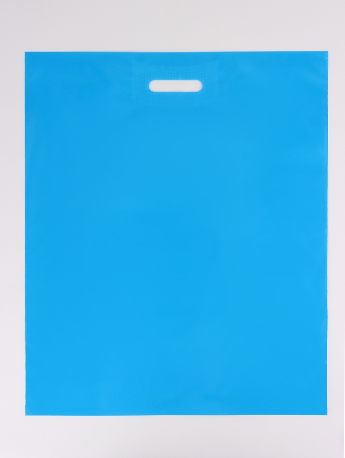 Пакет прорубной лазурный 50*60 - фото 1