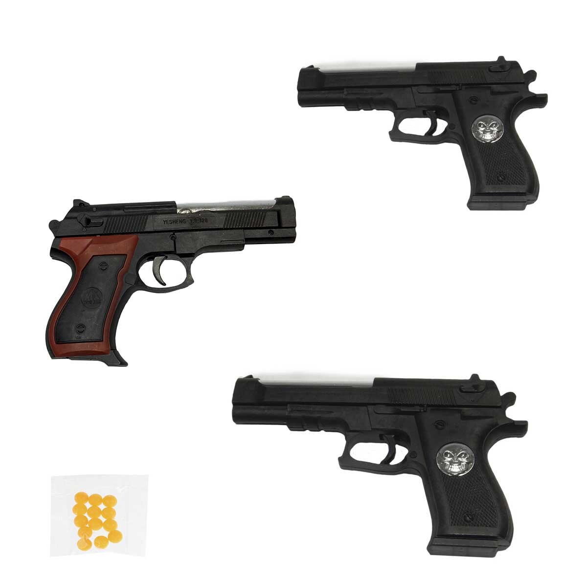 Пистолет с пульками в/п - фото 1