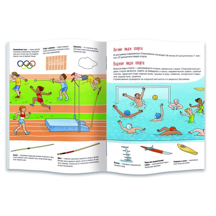 Книжка картинка Виды Спорта - миниатюра 2