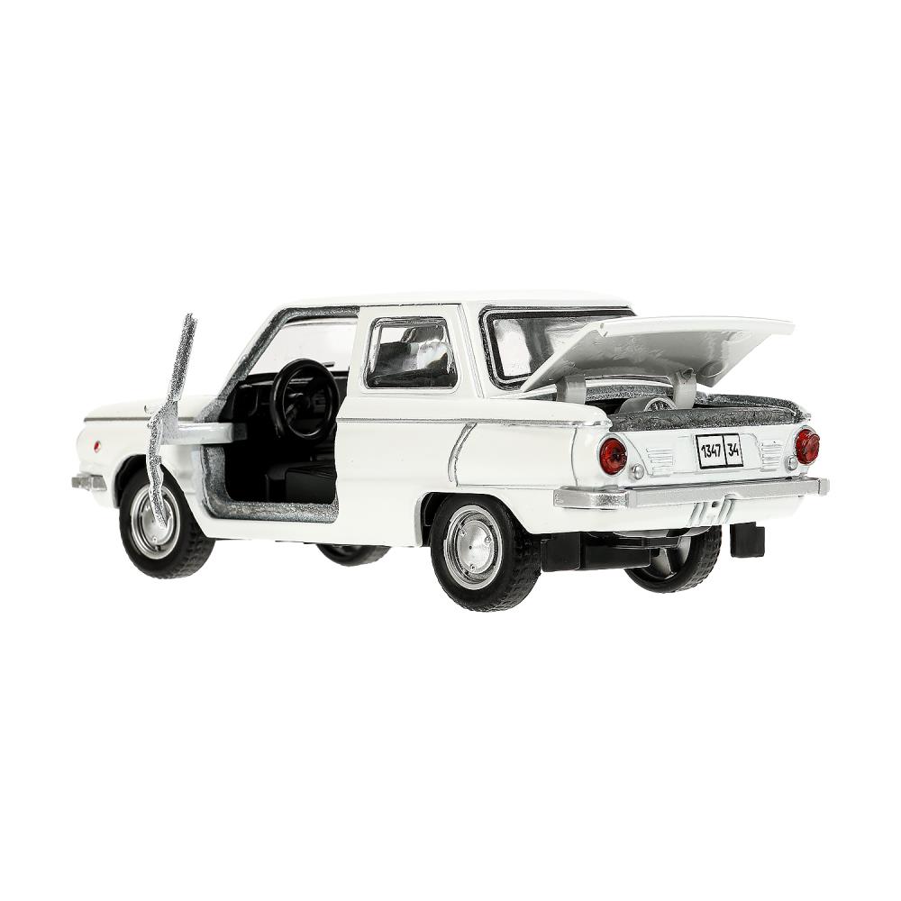 Машина металлическая ТЕХНОПАРК ЗАЗ-968а белая - фото 1