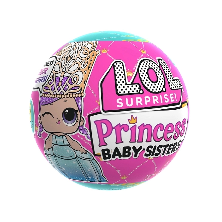 Кукла - сюрприз LOL Сестричка Принцессы с аксесс.
