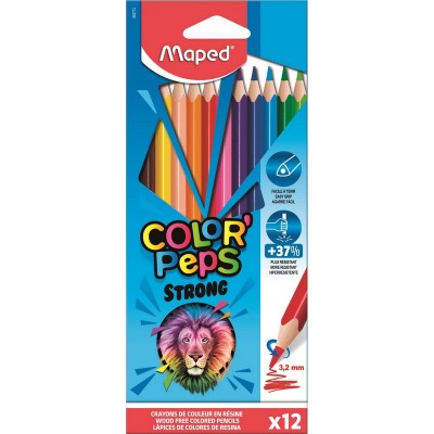 Карандаши 12цв. Color Pets Maped - фото 1