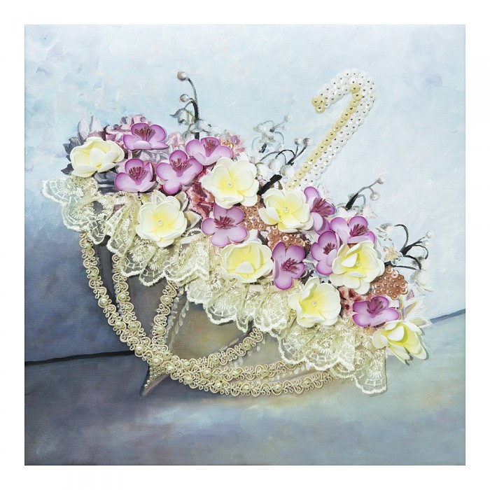 Картина из пайеток 30*30 Романтика дождя - фото 1