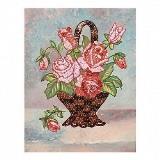  Картина из пайеток 30*40 Букет роз - фото 1