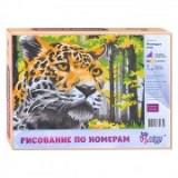  Картина по номерам 15*21 Леопард в лесу - фото 1