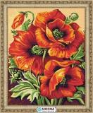 Картина по номерам 40*50 Алые маки - фото 1