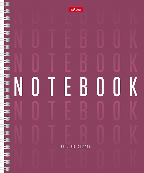 Тетрадь 96л. линейка на гребне Color style Hatber - фото 1