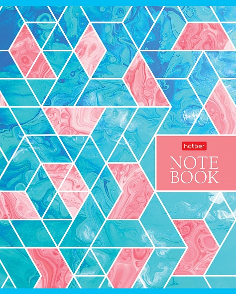 Тетрадь 96л. линейка на гребне Color style Hatber - миниатюра 5