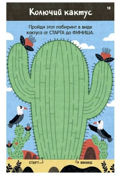 Развивающие карточки Нескучные лабиринты для мозга - миниатюра 2