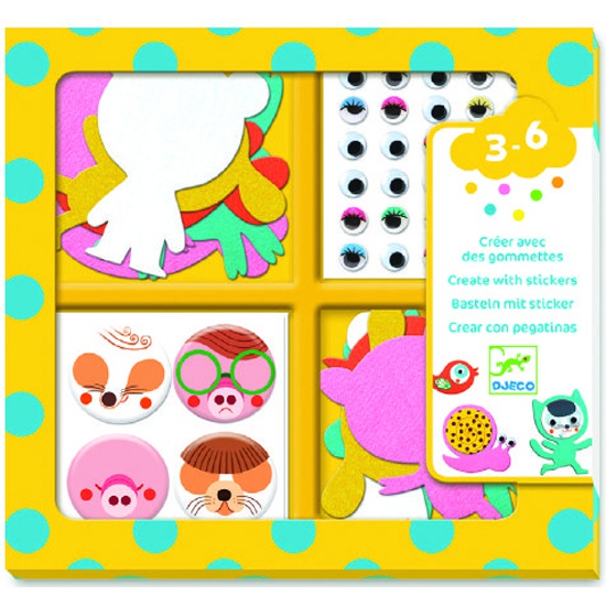 Аппликация Животные DJECO - миниатюра 2