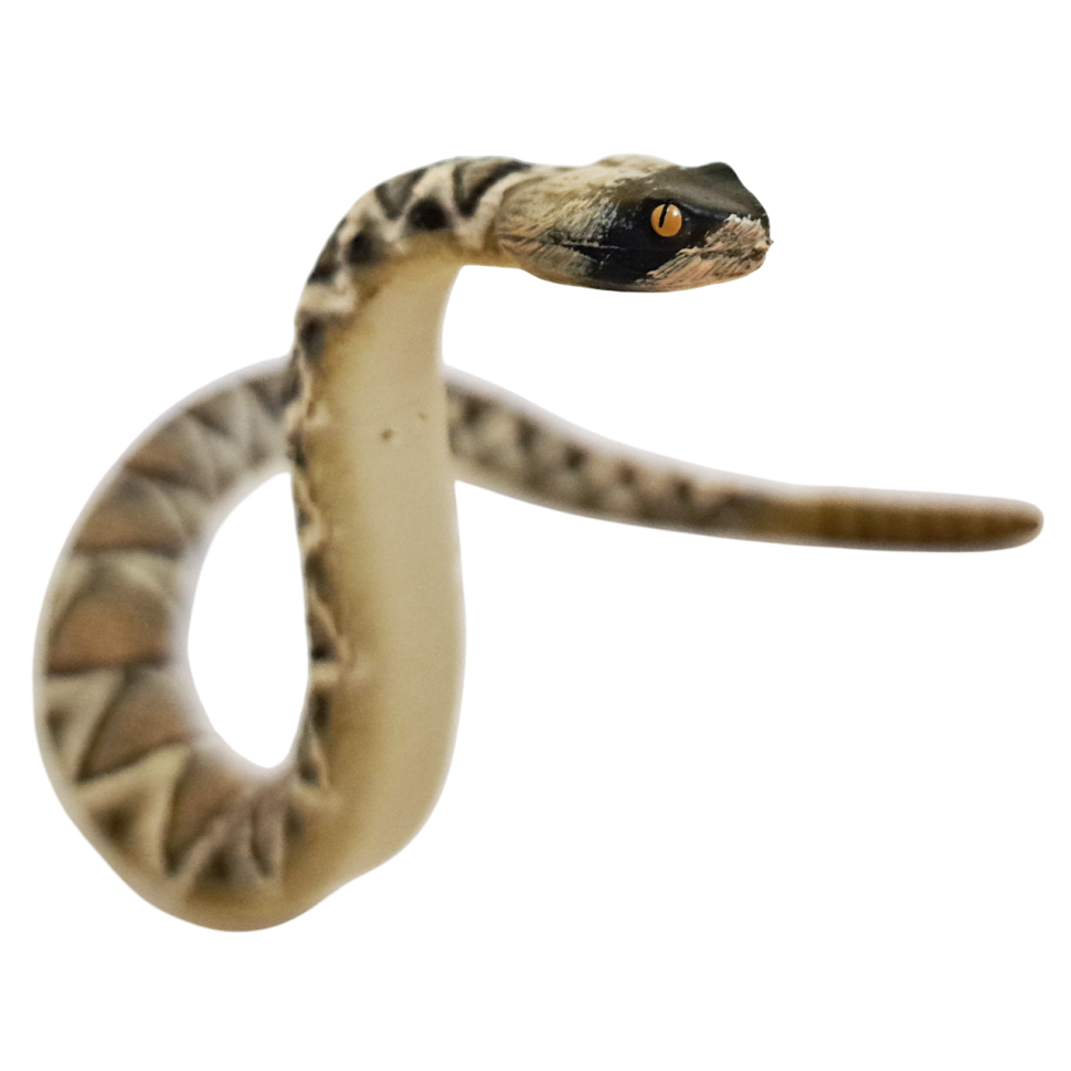 Фигурка коллекционная Змея Гремучая Papo - миниатюра 2