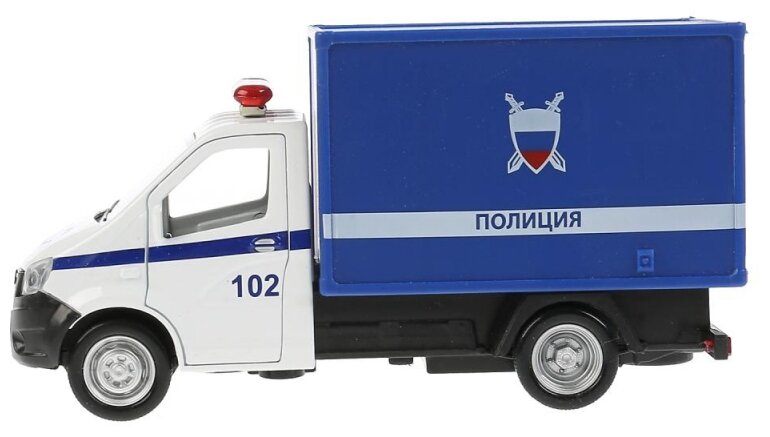 Модель мет. ГАЗЕЛЬ NEXT Полиция ТЕХНОПАРК - фото 1