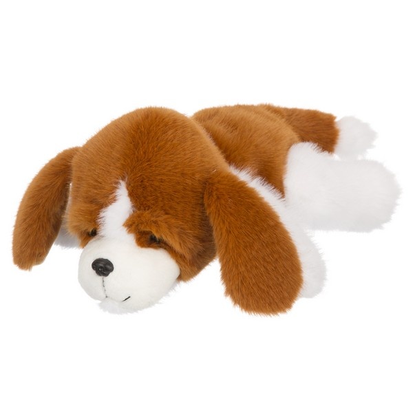 Мягкая игрушка Собака Щенок золотисто - коричневый 25см Relana - миниатюра 2